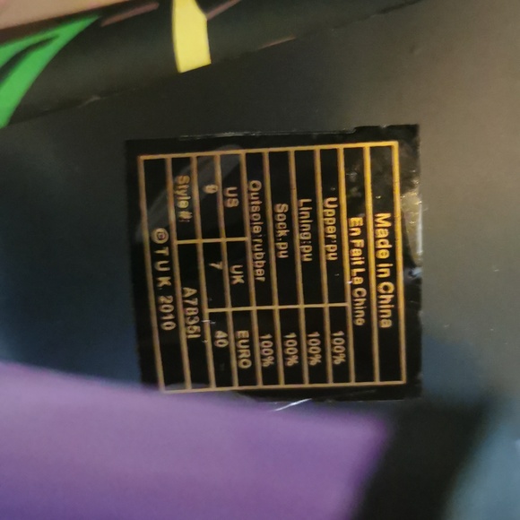 Tuk cave girl heals never worn size 9 - Picture 5 of 5